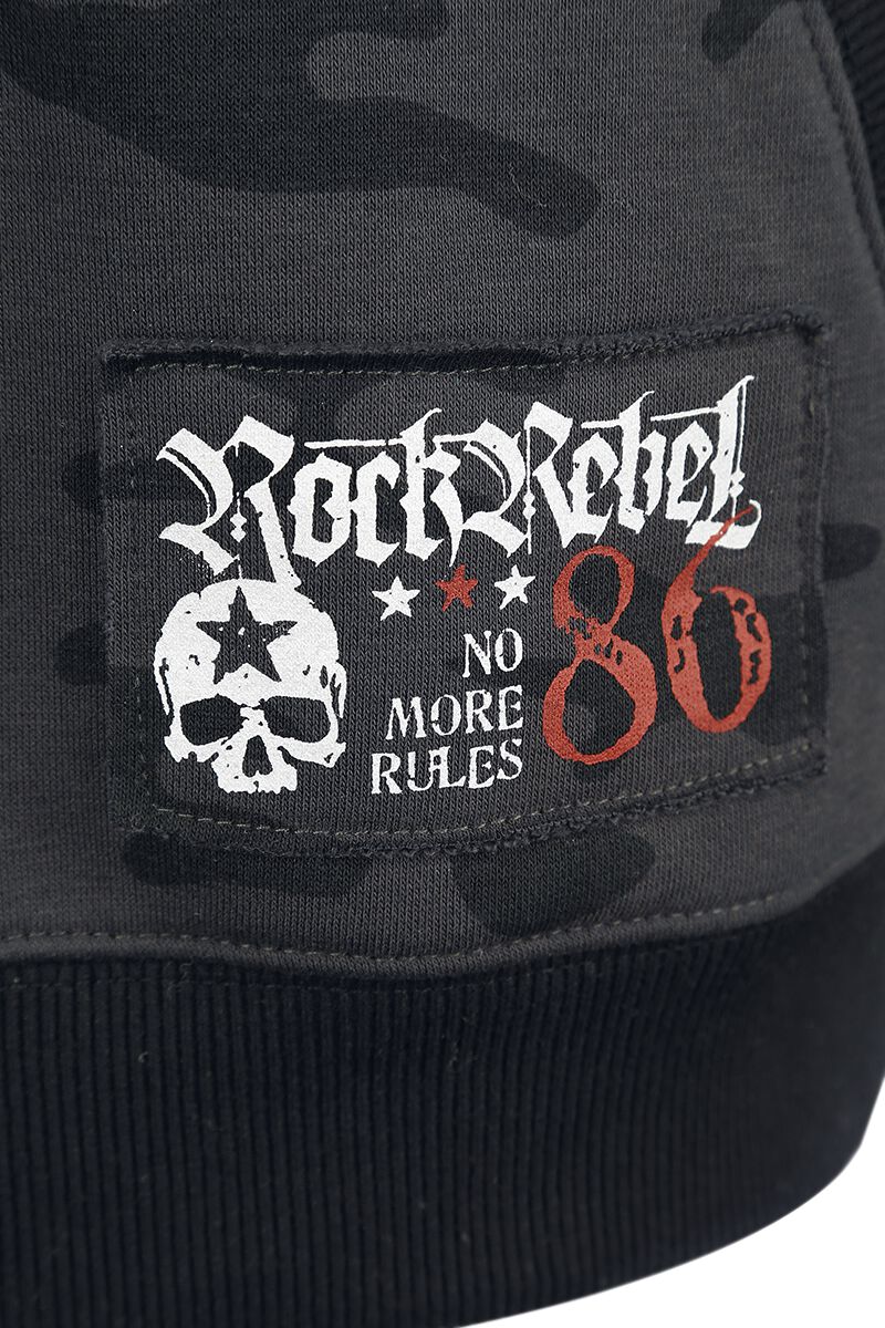 Mask Of Sanity | Rock Rebel by EMP Sweat-shirt zippé à capuche