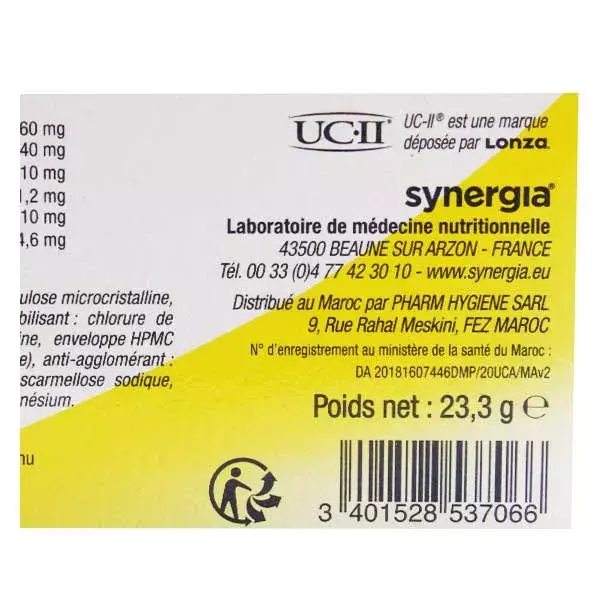 Synergia Flex-Tonic 45 comprimidos