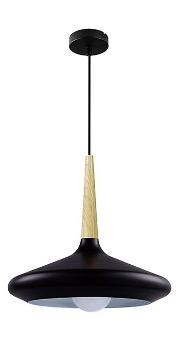 Suspension Arraqis E27 IP20 noir 36cm