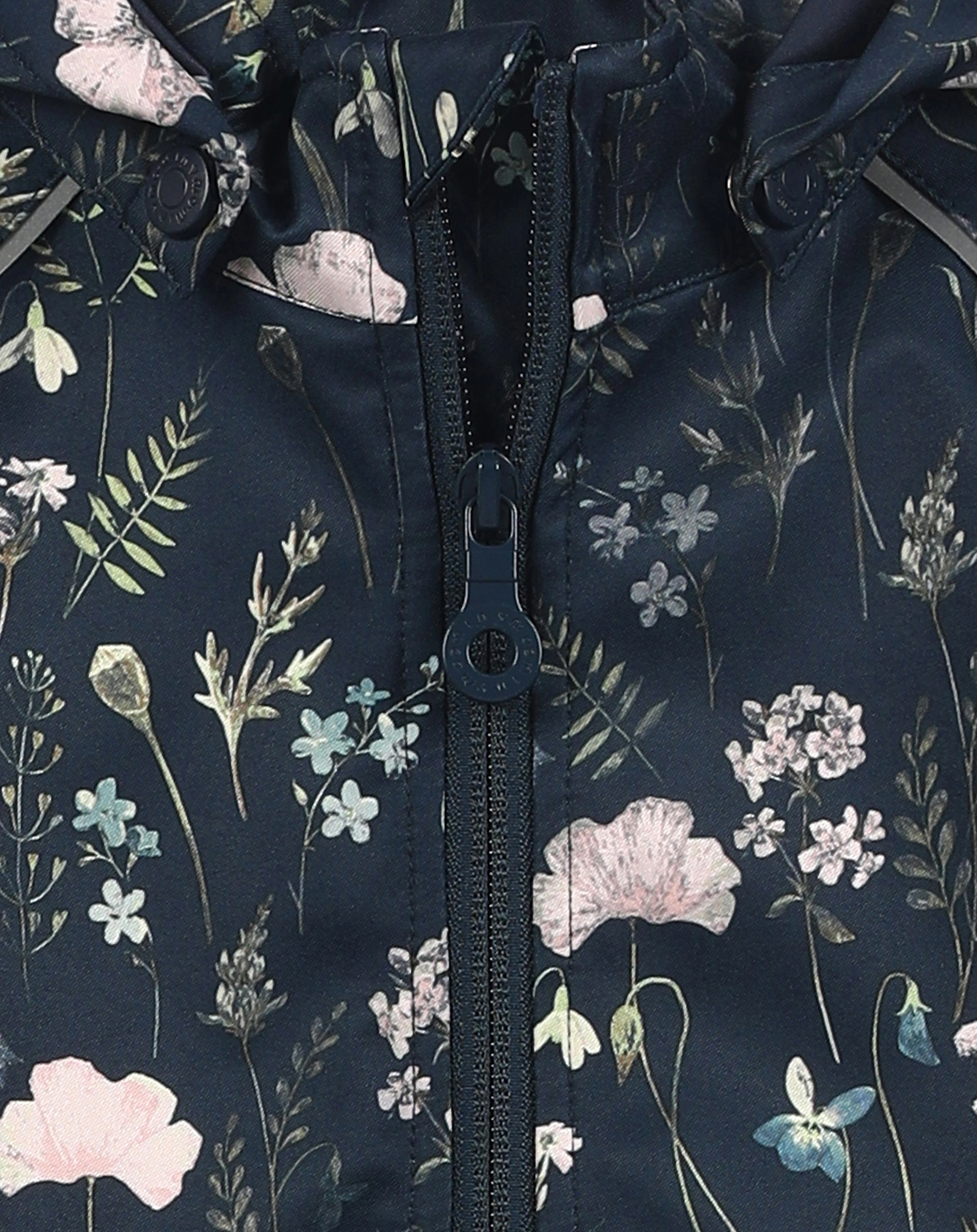 Softshelljacke FLOWERS MEADOW in blue nights