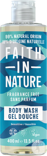 Faith In Nature Gel Douche Sans Parfum Flacon 400ml