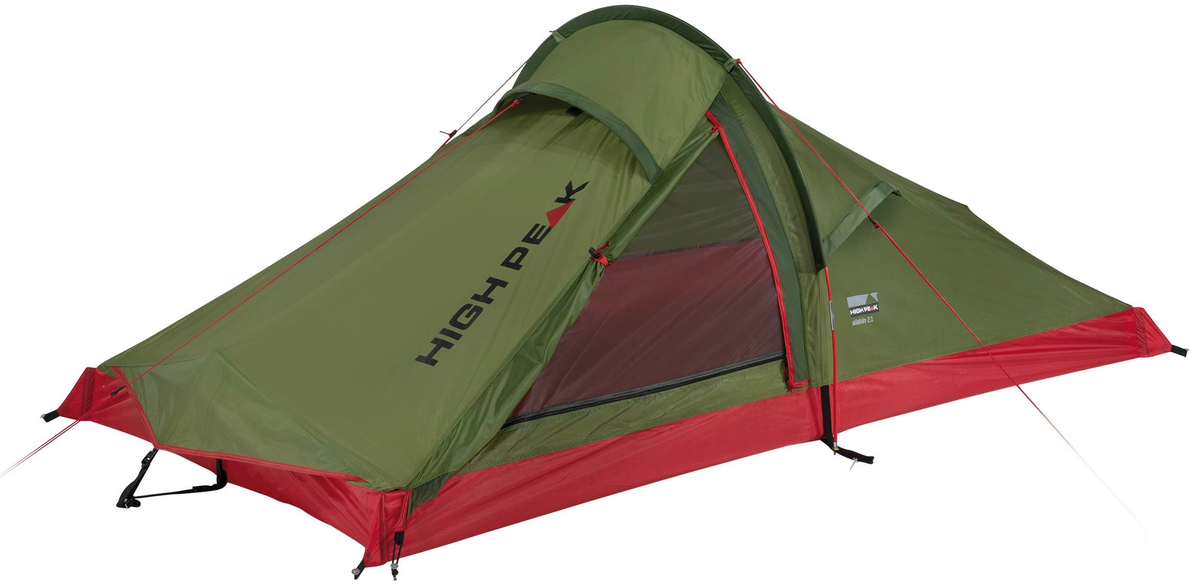 High Peak Einbogenzelt »Siskin 2.0 LW« 2 Personen Aluminiumgestänge