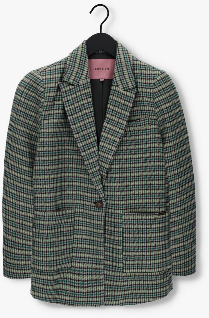 HARPER & YVE grijze harper & yve blazer zoe-bl