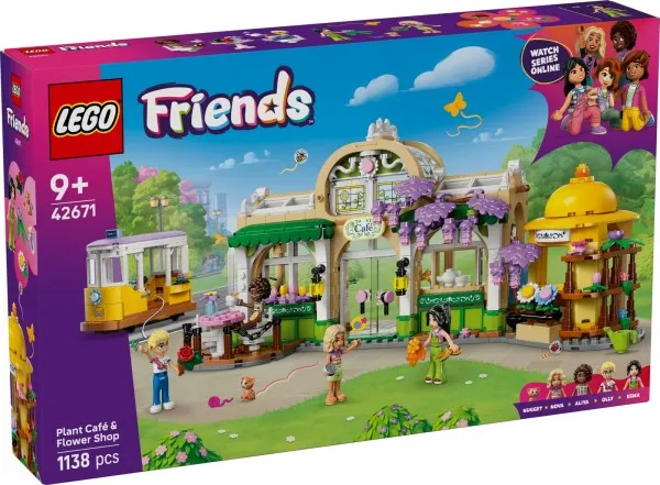 LEGO Friends 42671 Plantecafé og blomsterbutik