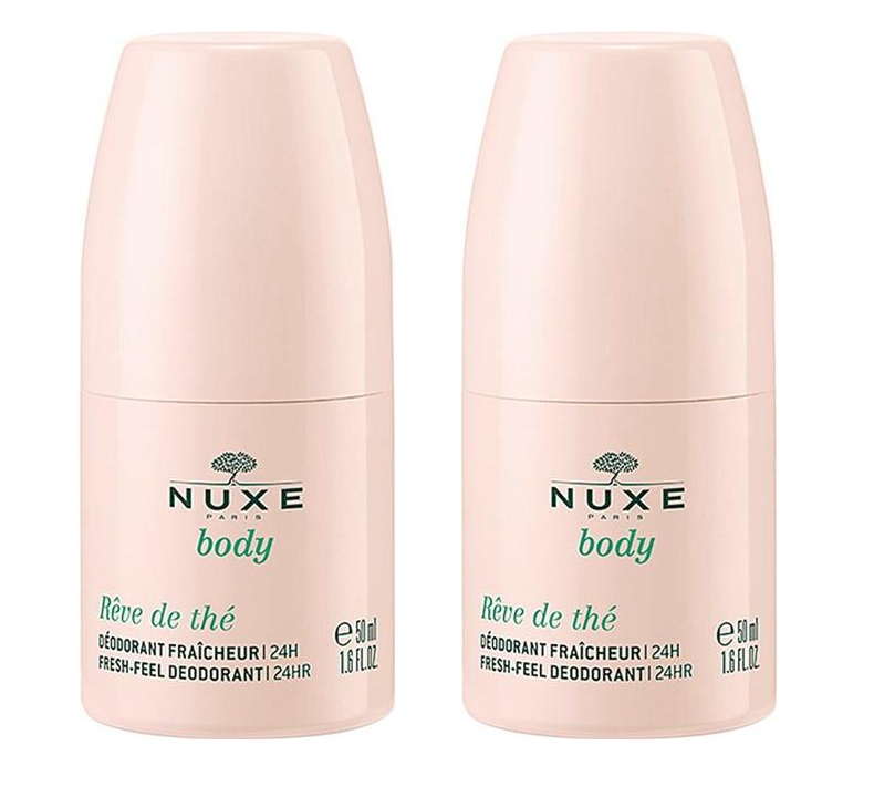 Nuxe - 2 x Body Rêve de Thé 24-hour Fresh-Feel Roll-on Deodorant