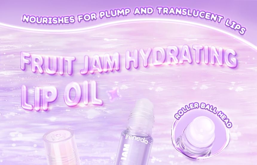 IRENEDA - Fruit Jam Hydraterende Lipolie - 3 Kleuren