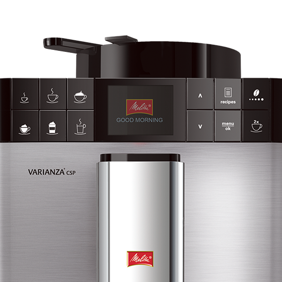 Varianza® CSP|Kaffeevollautomat Edelstahl