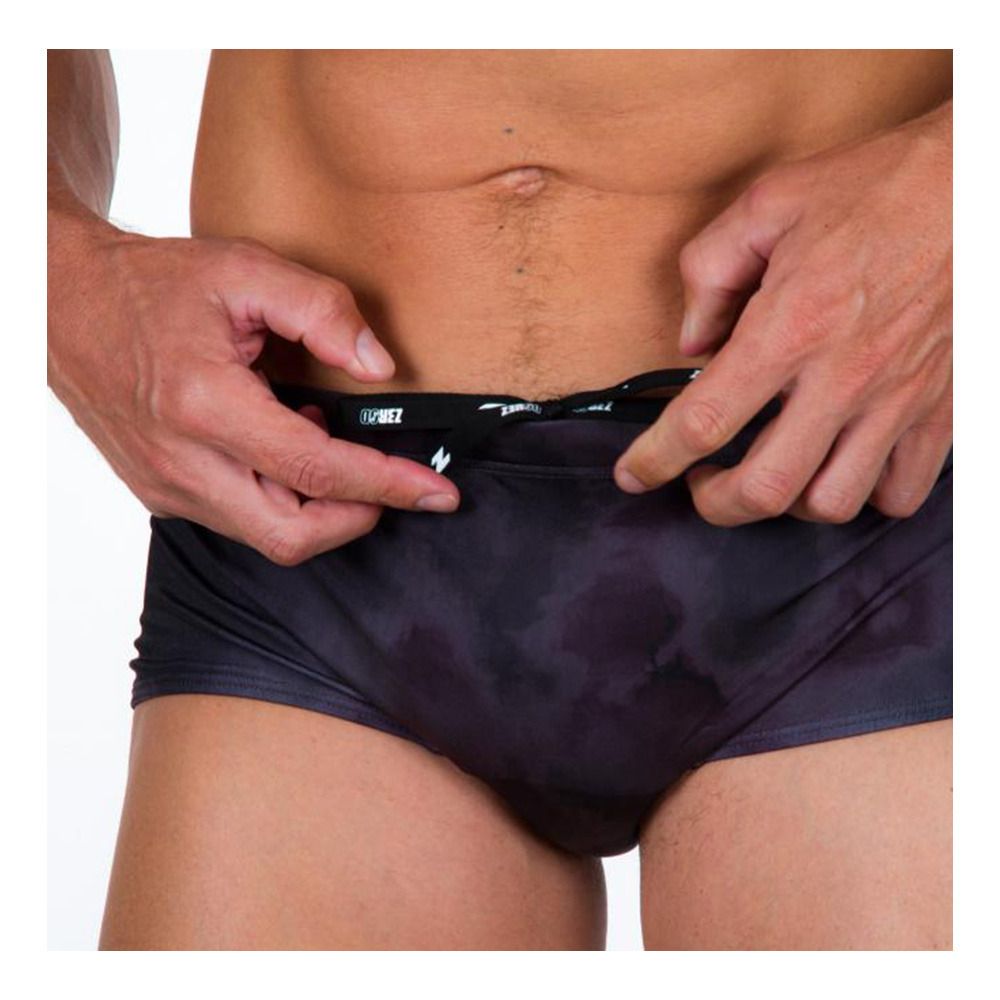 Z3rod TRUNKS - Boxer de bain Homme dark shadows tie & dye