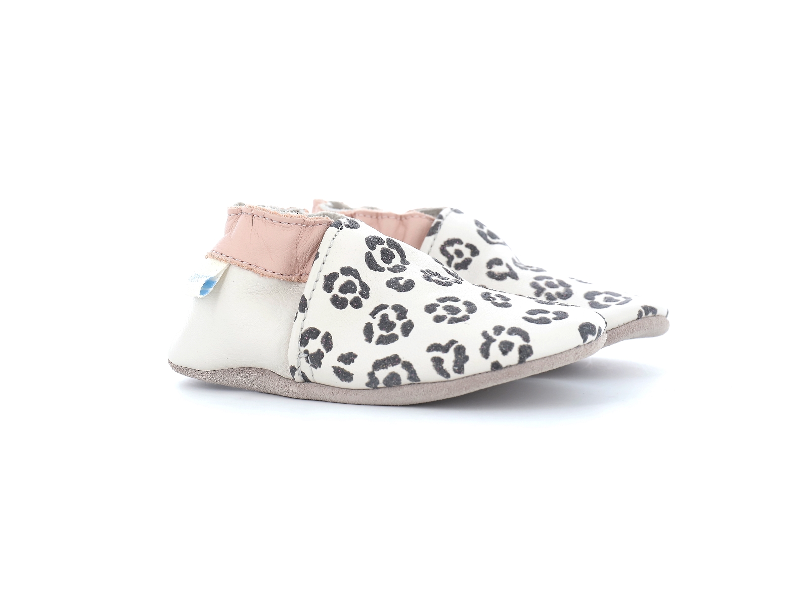 Robeez-SUNNY WILD Cuir Beige Noir
