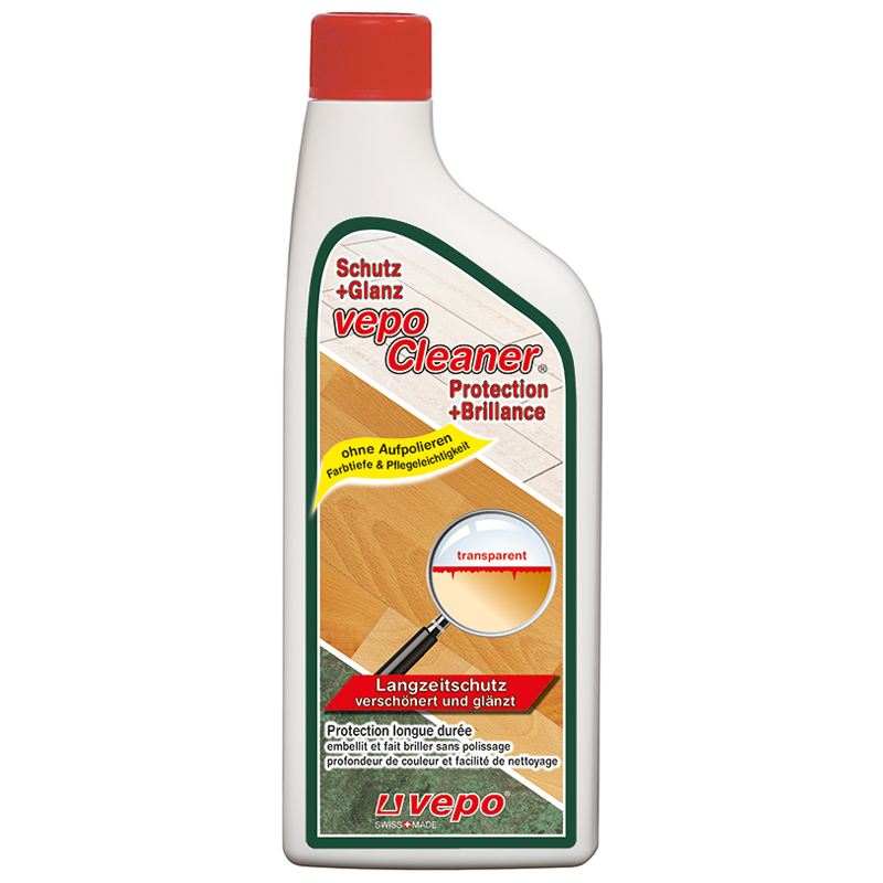 VepoCleaner Schutz + Glanz<br>500 ml, Flasche, flüssig, Langzeitschutz