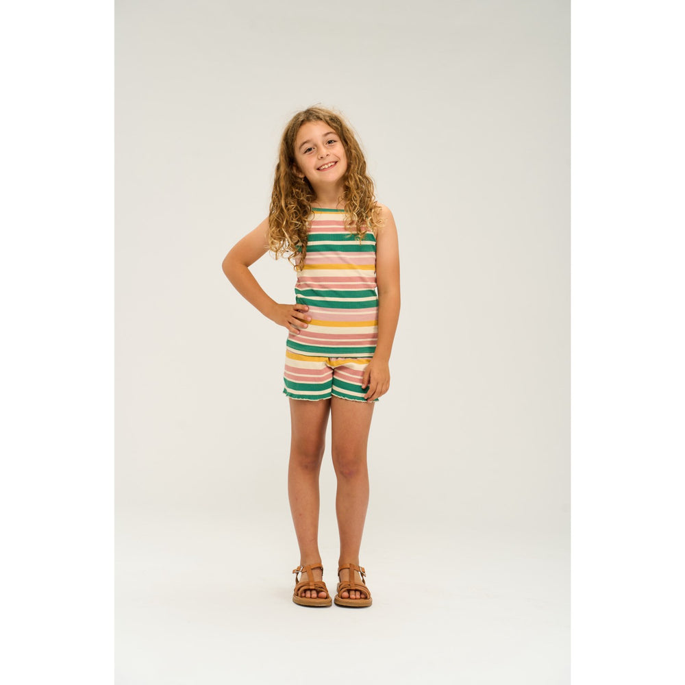Køb The New Multi Striped Ohara Rib Top