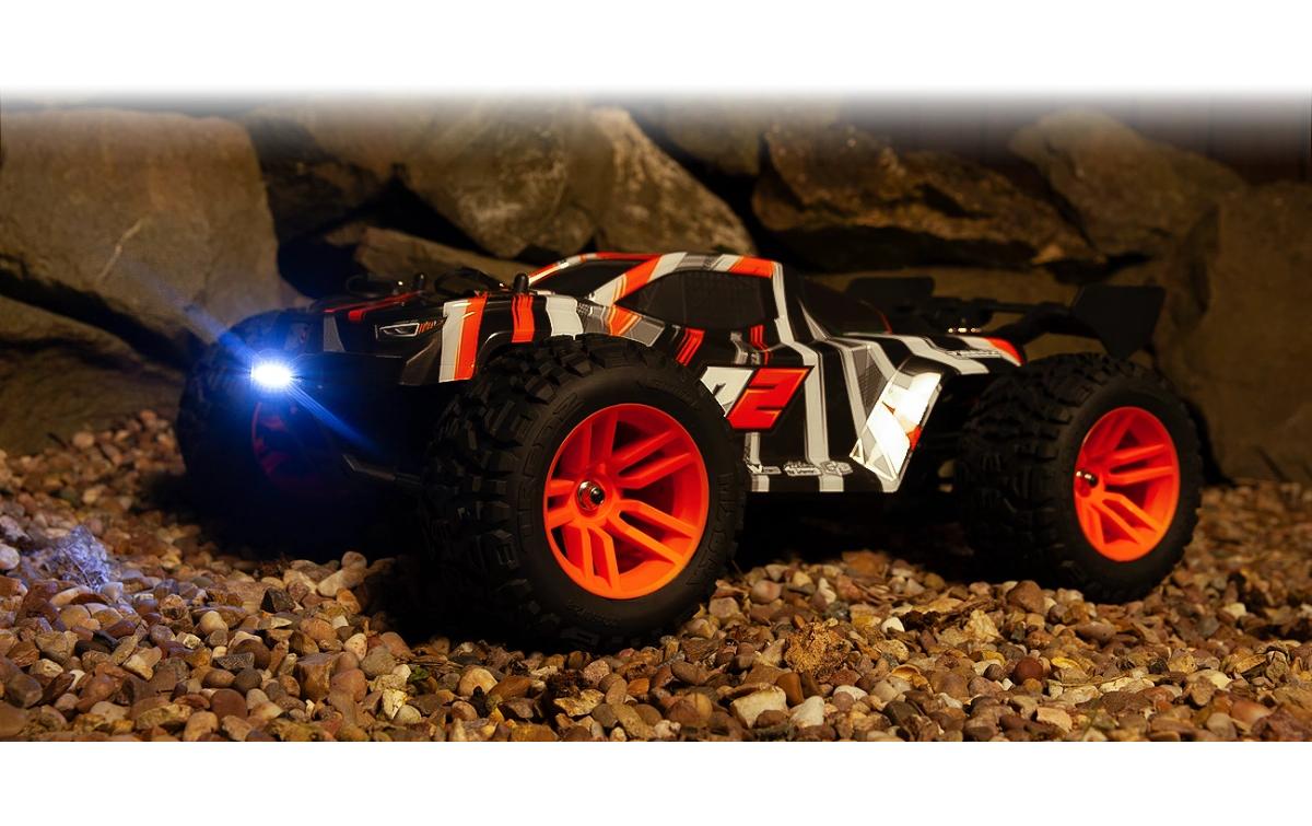 Stadium Truck Quantum2 XT Orange, 1:10<br>Off-Road RC Modell mit Brushless Allradantrieb