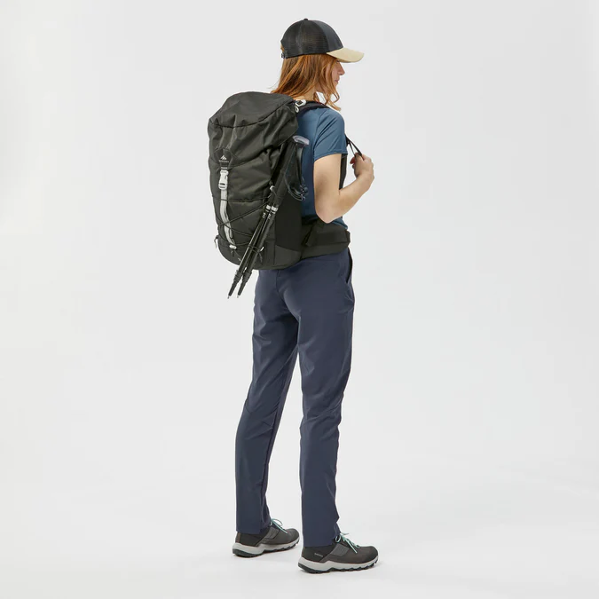 Decathlon Quechua - Calça de caminhada feminina Quechua para montanha MH100