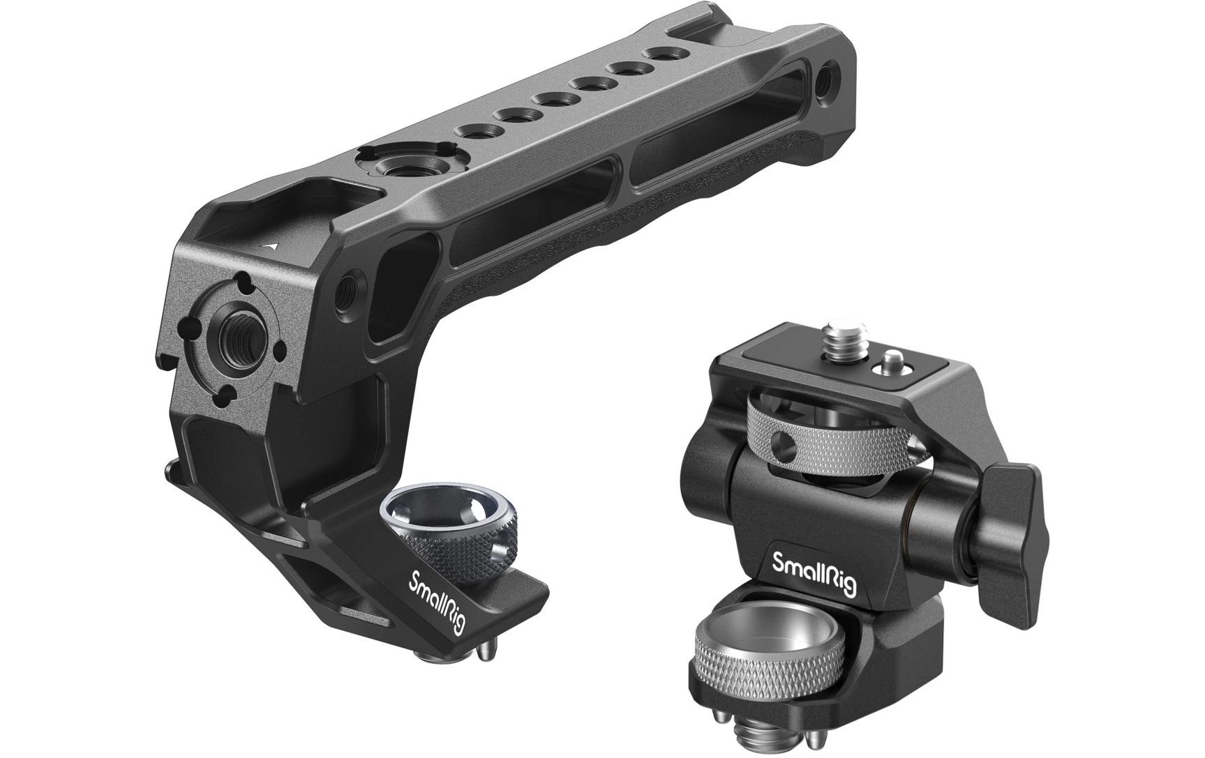Top Handle with Monitor Support KitKameragriff mit Cold-Shoe-Halterungen und ARRI-3/8