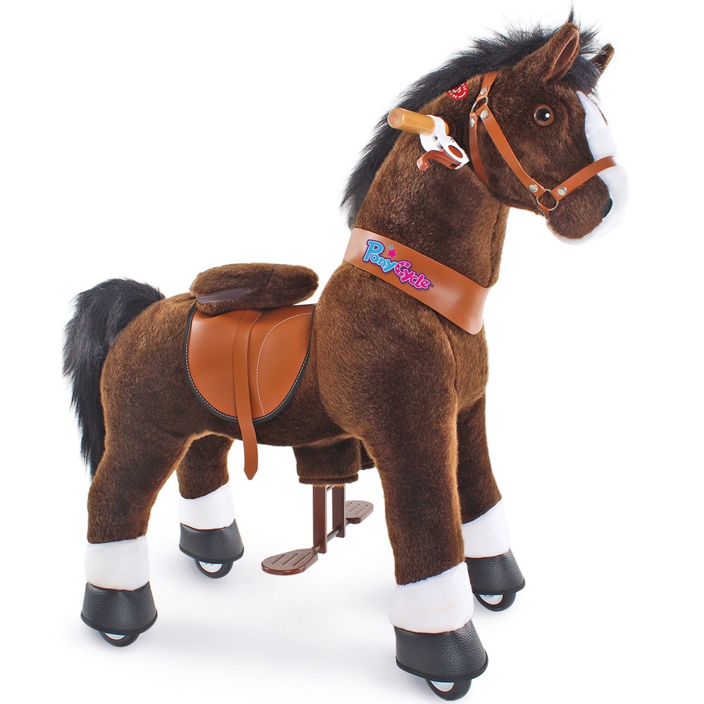 Pony-Fahrrad mit Bremsen und Sound