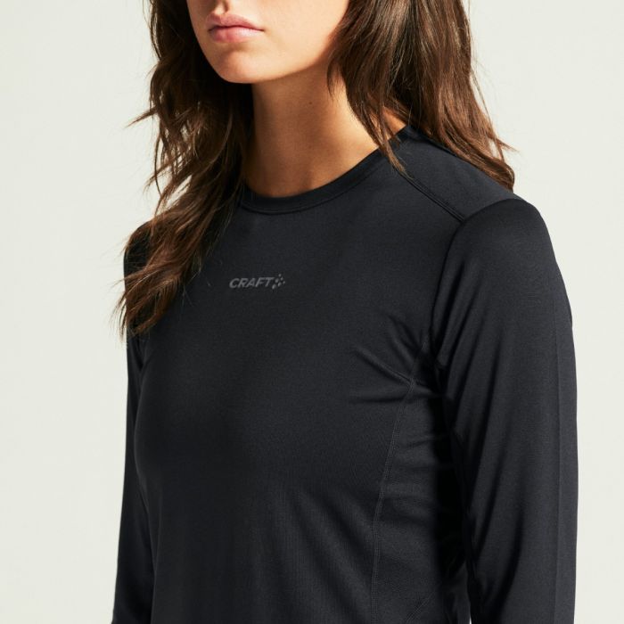 Craft Dame Trøjer Adv Essence LS Tee Sort