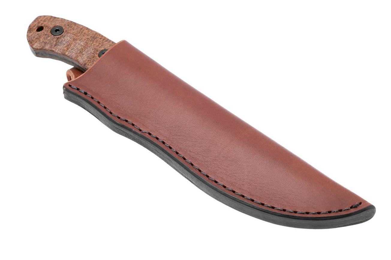 ESEE JG5, ESEE-JG5-BM, 1095 Stonewashed Black Oxide, Brown Burlap Micarta, outdoormes, James Gibson design