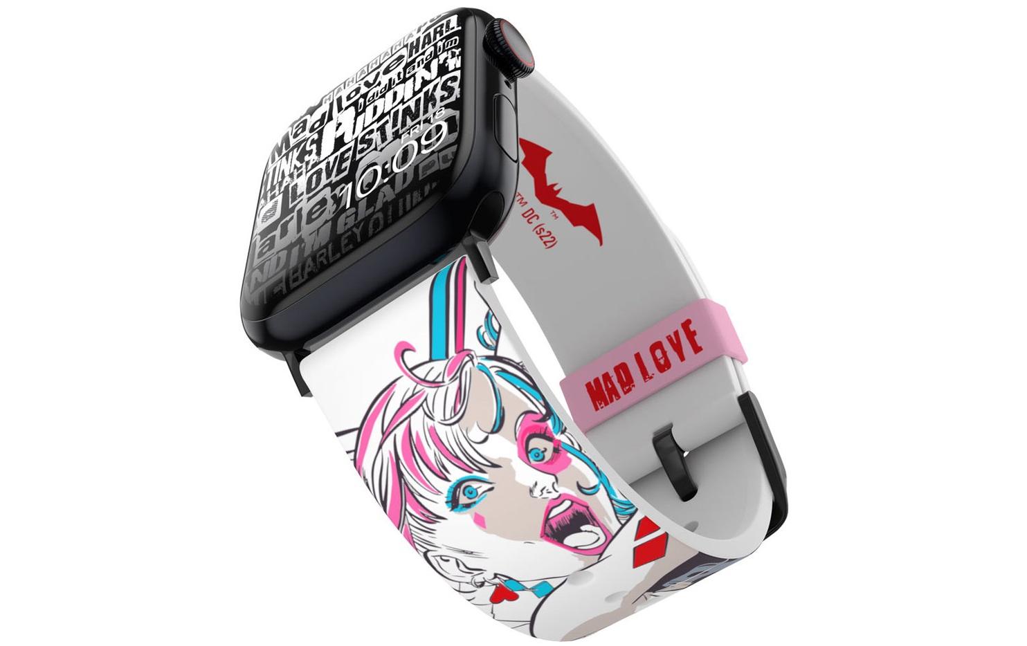 Armband Smartwatch Harley Quinn Mad Love 22 mmOffiziell lizenziertes Armband aus hochwertigem Silikon