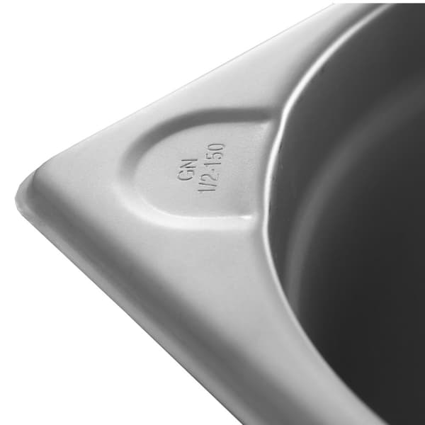 Kitchen Line 1/4 stålbeholder, høyde 100 mm - Hendi 806531