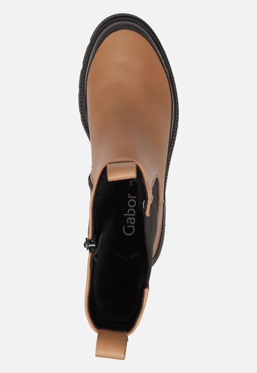 Gabor Chelsea boots cognac Nubuck