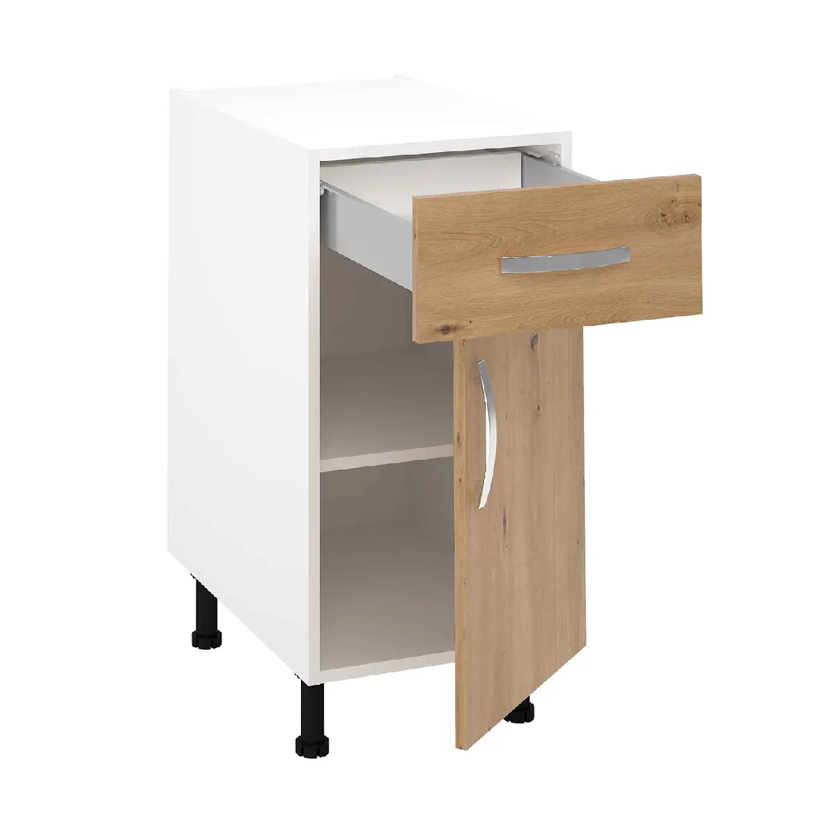 pegane Meuble armoire de cuisine - Chêne Albar
