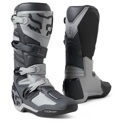 Bottes cross Fox COMP 2025 - Gris / Noir