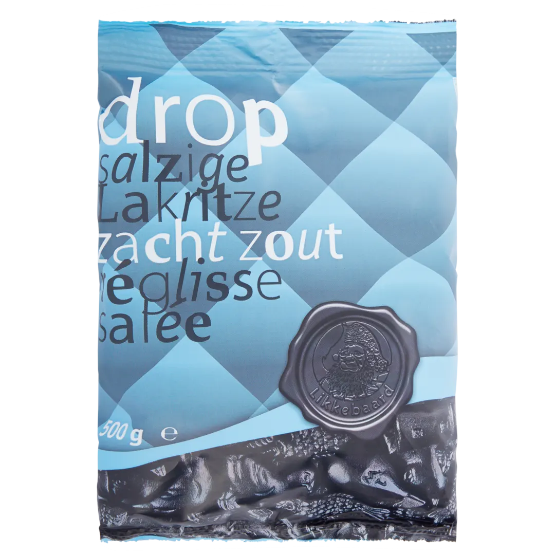 Drop Zacht Zout 500 gram