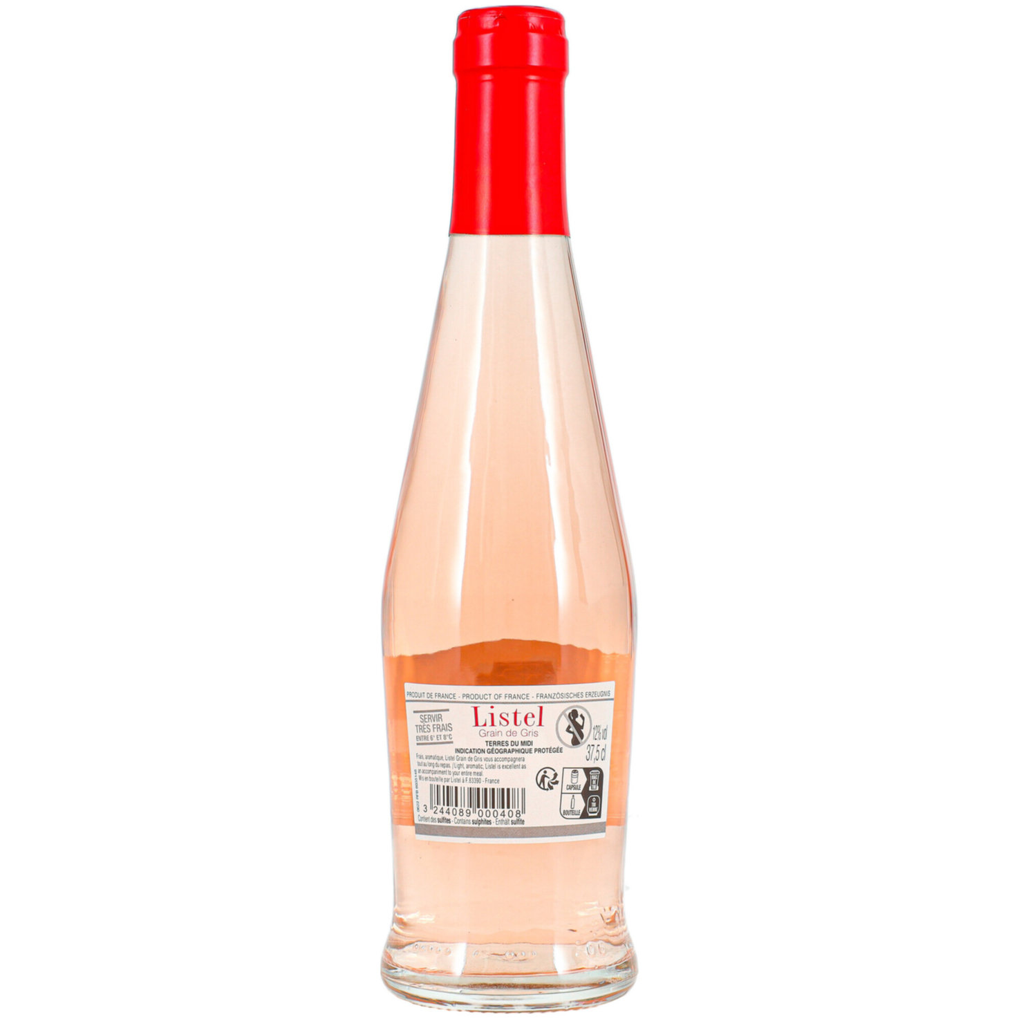 Terres du Midi IGP Grain de Gris Rosé Listel -37.5cl