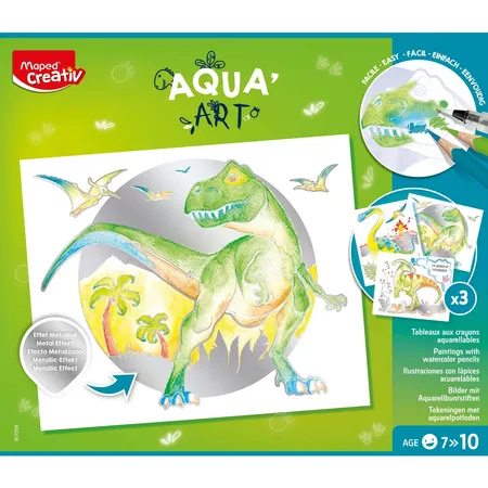 Maped Creativ Ausmal-Set AQUA'ART - Dino