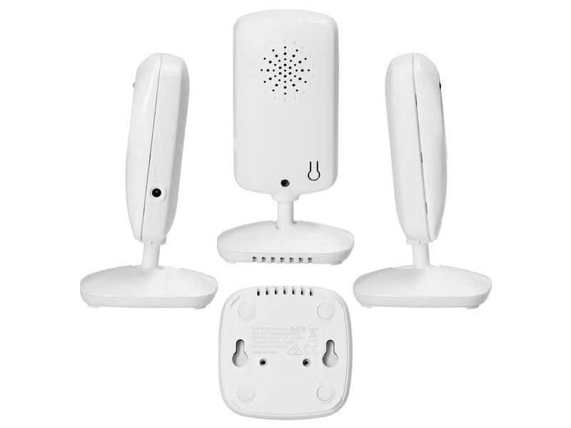 Alecto Babyphone DVM-64 mit Kamera Video-Babyphone mit 2.4 Zoll (6.1 cm) Farbdisplay