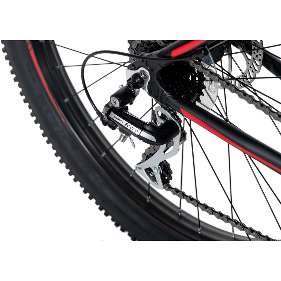 KS Cycling Mountainbike Hardtail 27,5 Xceed schwarz-rot