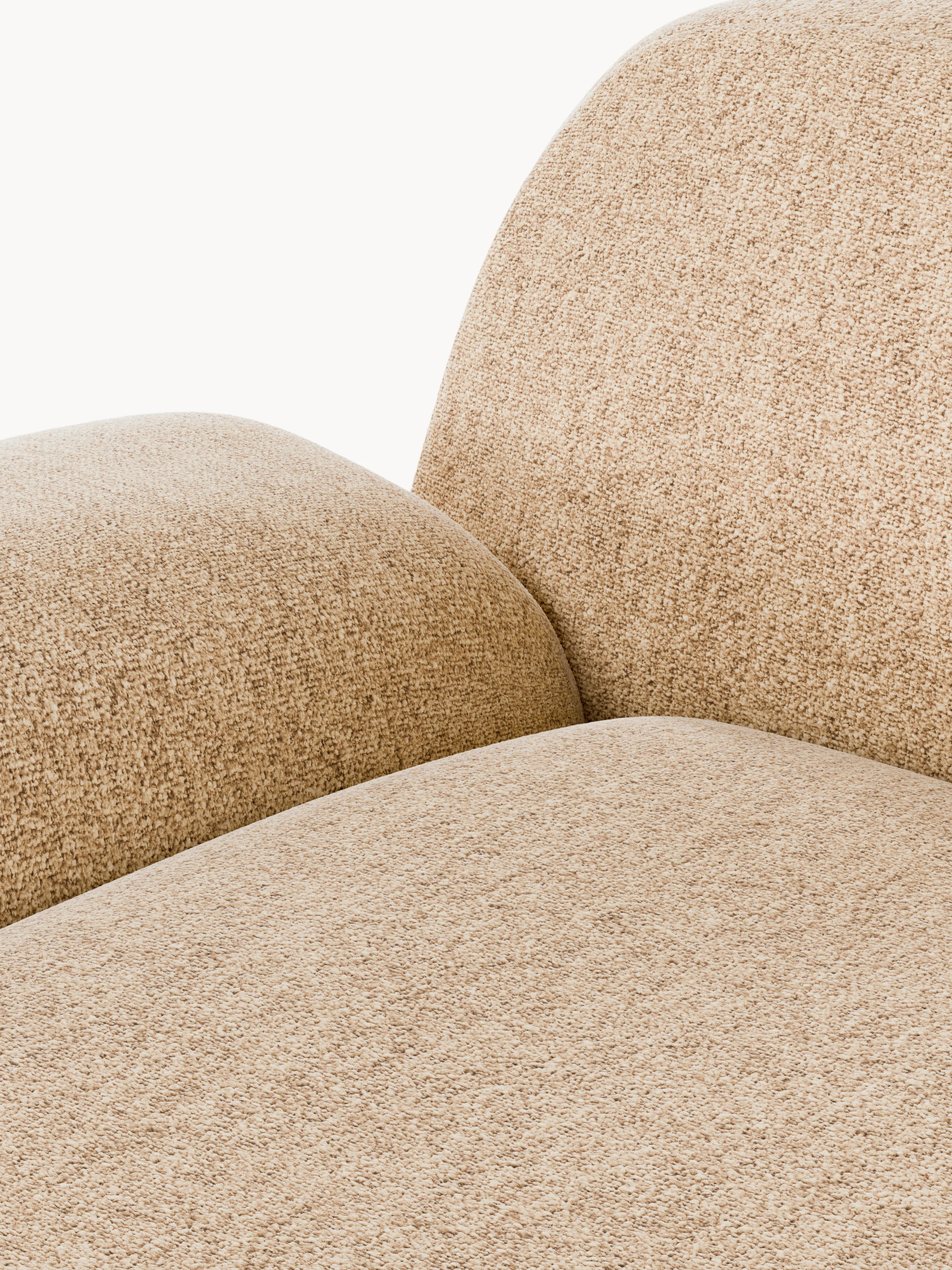 XL bouclé loungefauteuil Wolke