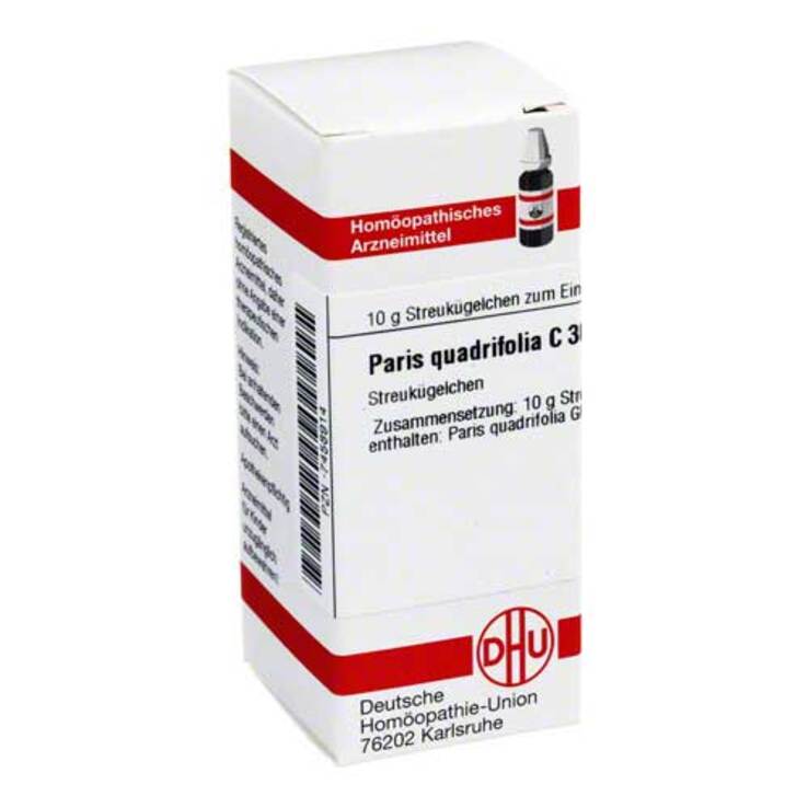 DHU Paris quadrifolia C 30 Globuli, 10 g