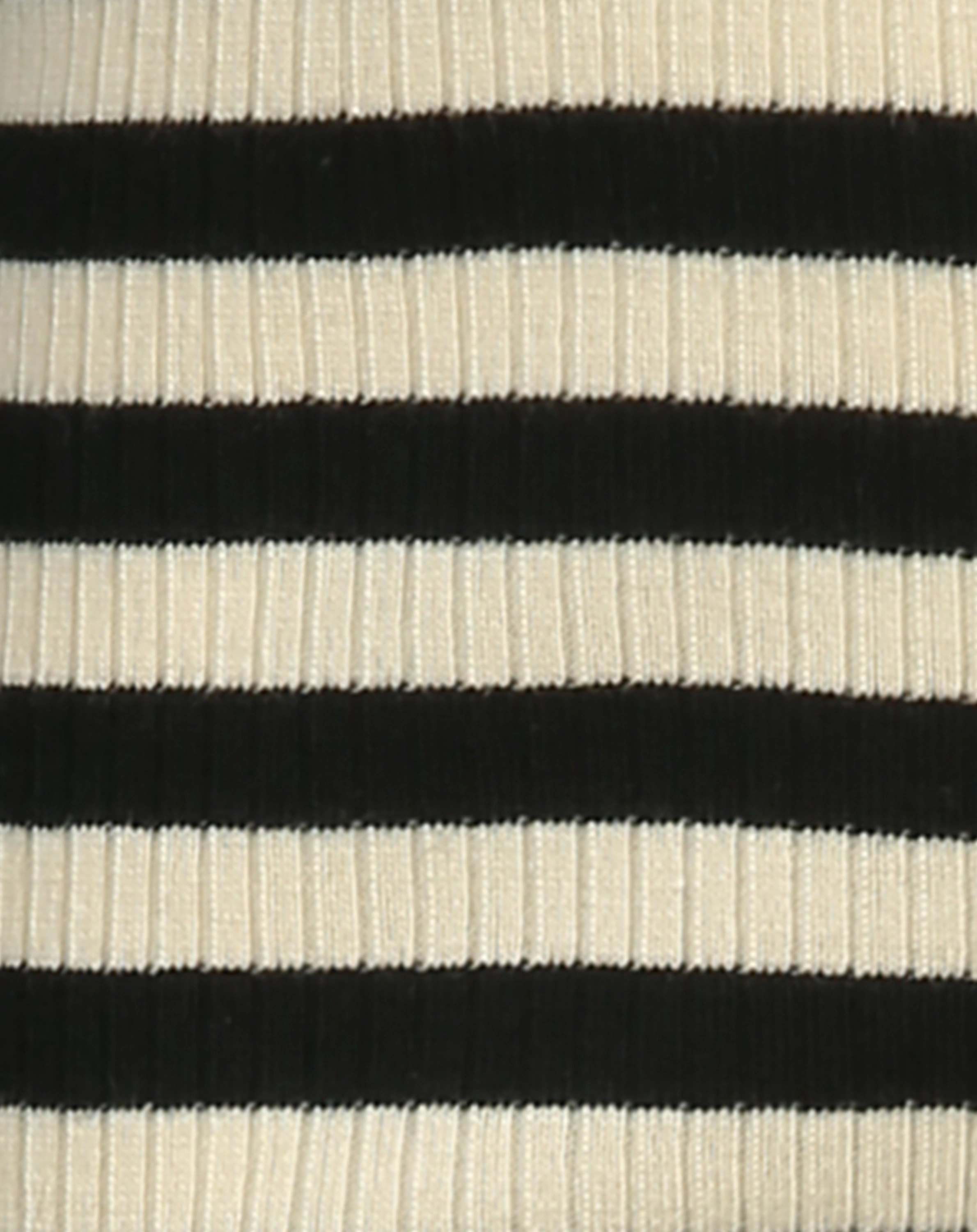 Leggings RIB STRIPE in black/offwhite