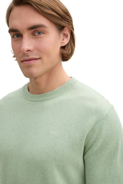 Tom Tailor groene heren trui