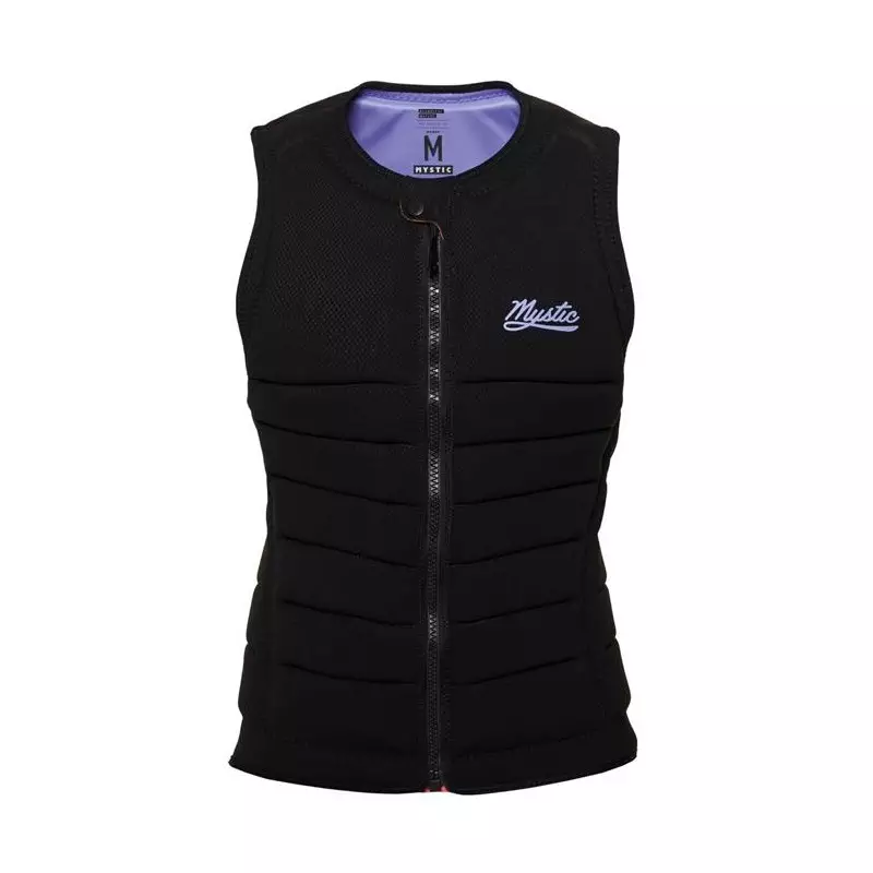 Gilet impact femme MYSTIC Juice Front Zip Black / Purple