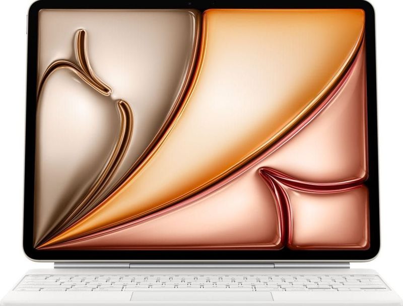 Apple - Magic Keyboardhoes - Toetsenbord - Wit - Voor iPad Air 13 inch