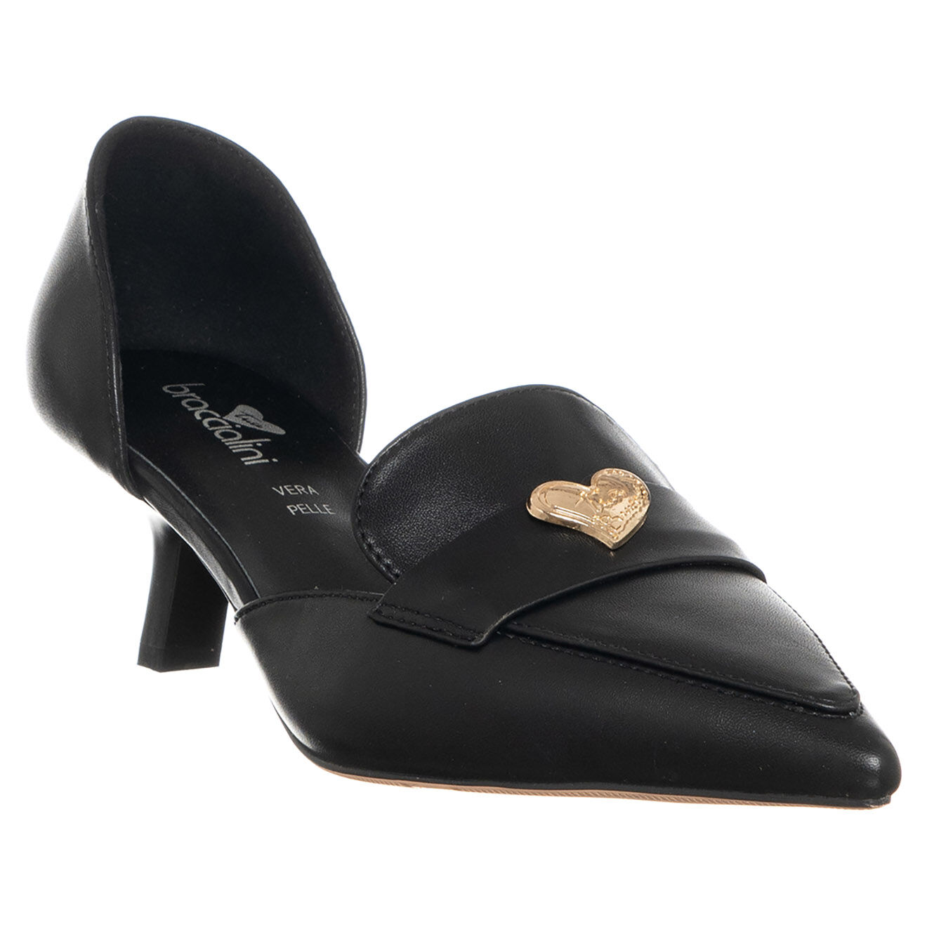 Tua By Braccialini Mocassins Charlotte noirs - Talon 5.5 cm