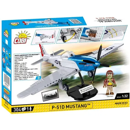 Cobi 5719 Historical Collection - P-51D Mustang