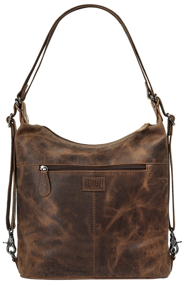 Bagan Cityrucksack echt Leder