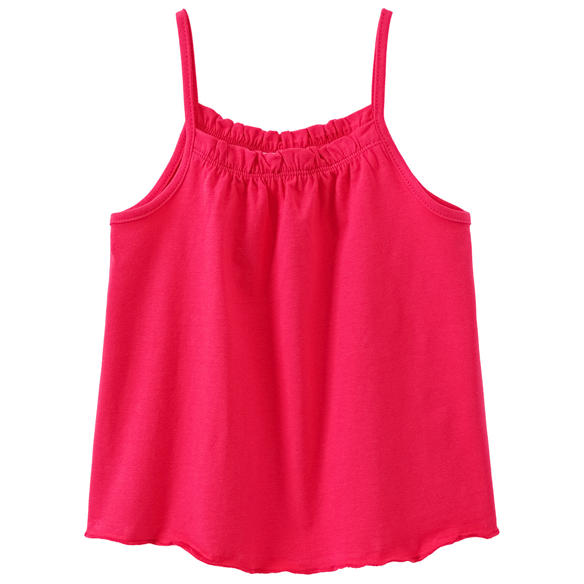 Famy 3 Mädchen Tops mit bunten Motiven hellblau / rot / hellgelb