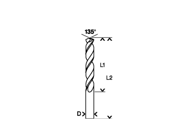 Bosch METALBOR HSS-CO S 8,5X117MM