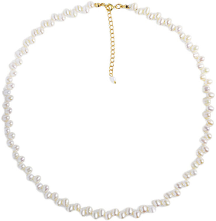 Lush Lush Jewelry Pearl twist halskæde - Forgyldt Forgyldt