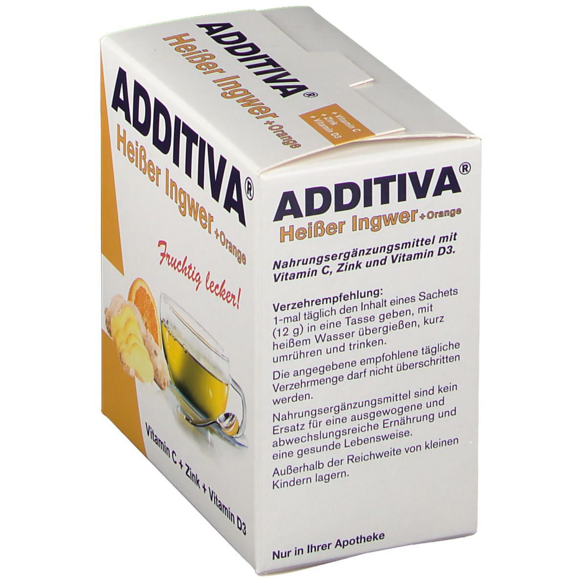 ADDITIVA® Heißer Ingwer