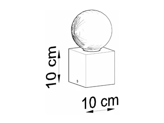 Lampe de table Azimuth béton