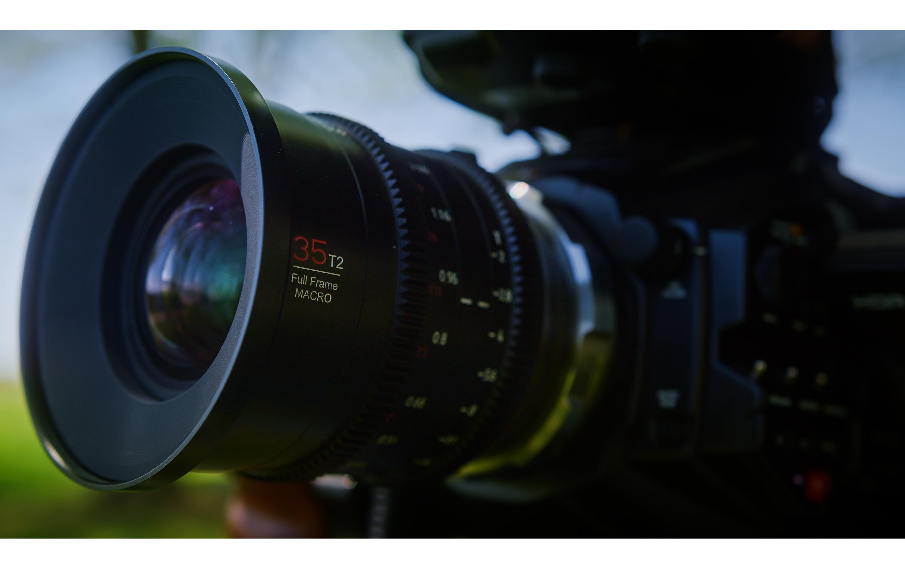 Festbrennweite 24mm T2 Full-frame Marco Cine Lens – Canon EF<br>Makro-Vollformat-Filmobjektiv