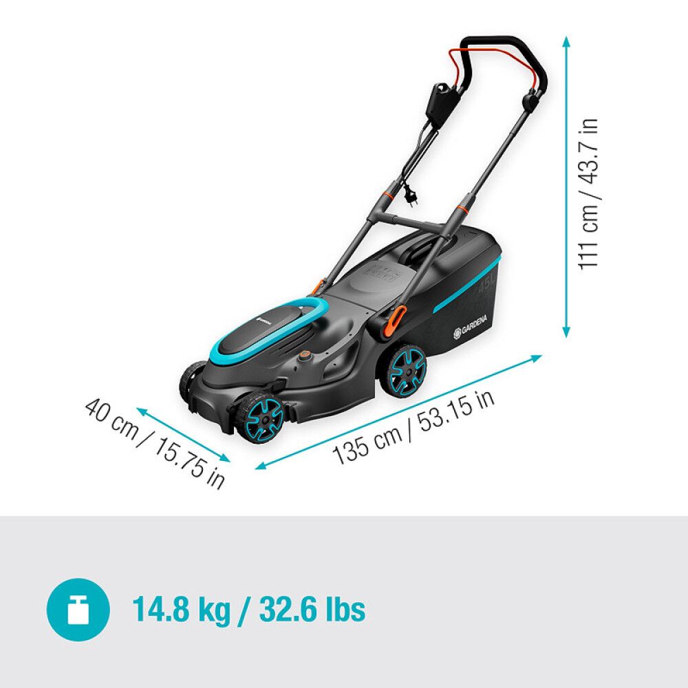 GRESSKLIPPER GARDENA POWERMAX 37/1800 G2 1800W