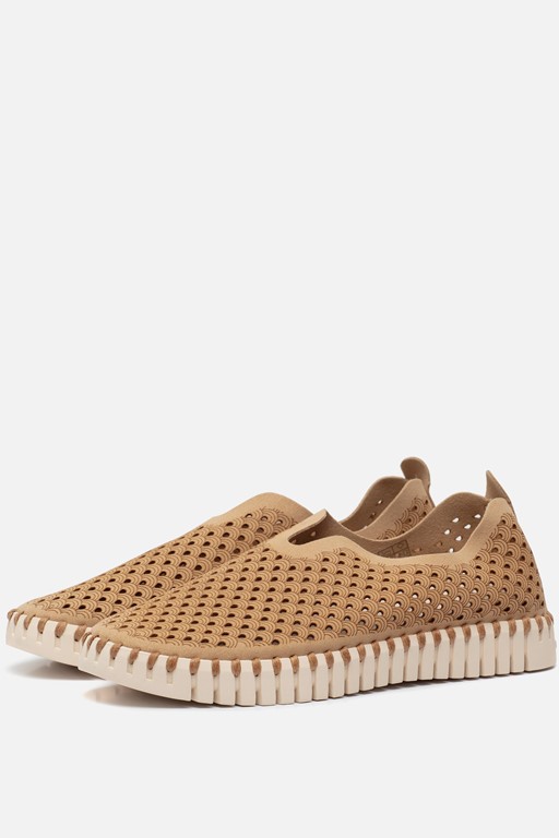 Ilse Jacobsen Tulip Instappers beige Microvezel