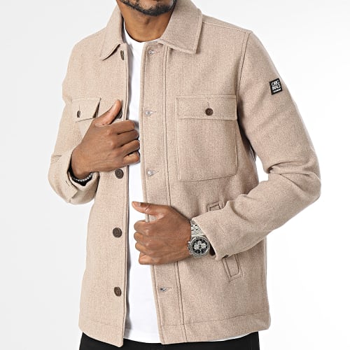 Surchemise Slim Beige