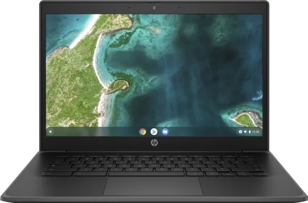 HP Fortis 14 G10 Chromebook - 180° hængselsdesign - Intel Celeron - N4500 / op til 2.8 GHz - Chrome OS - UHD Graphics - 4 GB RAM - 32 GB eMMC - 14